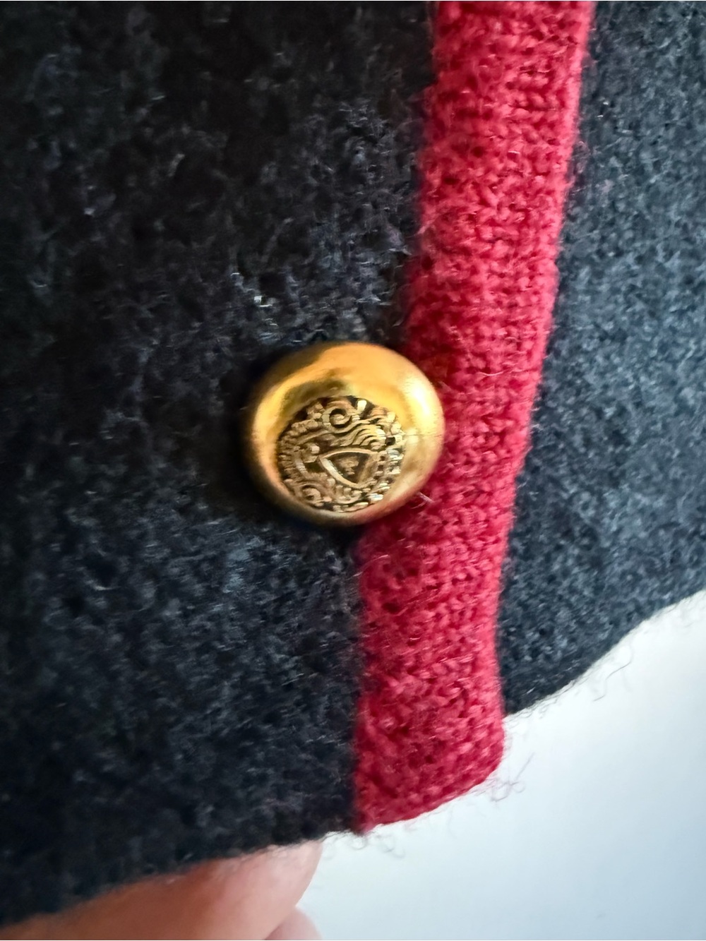 Black Pendleton Cardigan 2x - Picture 5 of 6